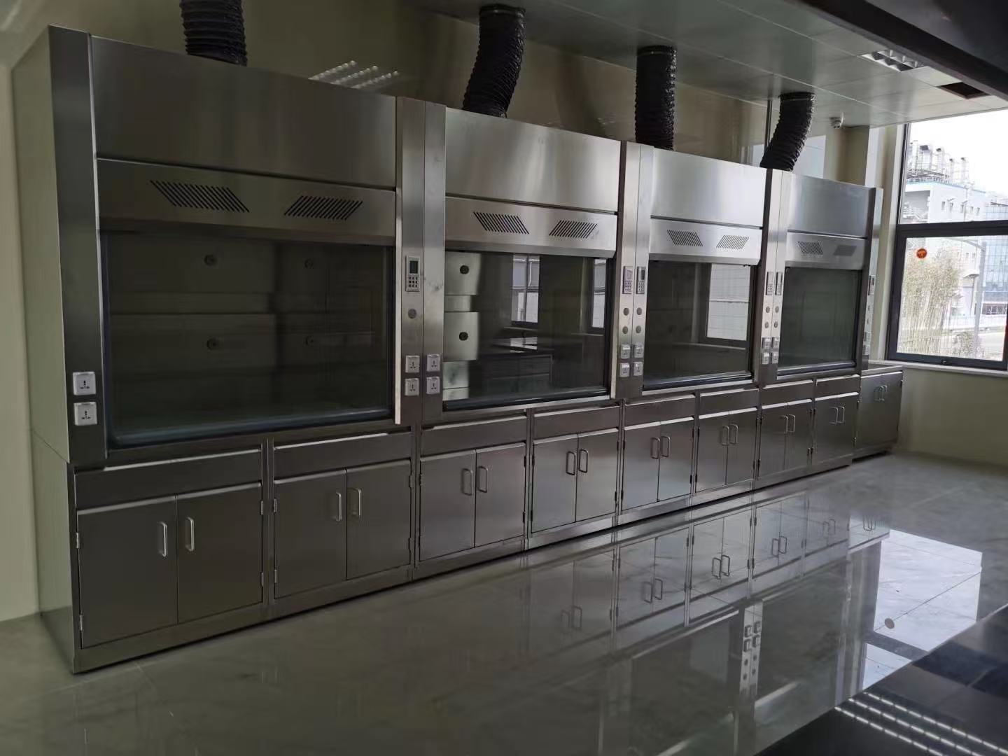天水市通风柜不锈钢实验台 - 厂家